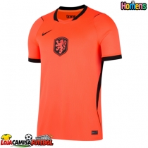 Camisa de Futebol Países Baixos Equipamento Principal Mundo 2026 Manga Curta